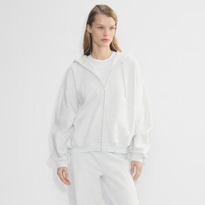 Aritzia Cozy Sweatfleece Mega Zip Hoodie